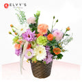 Spray arrangement in Basket | Elvy's Floral Design