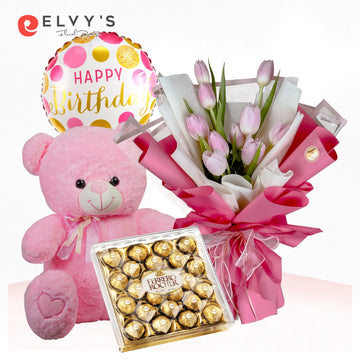 Birthday Deluxe Bundle Package | Elvy's Floral Design