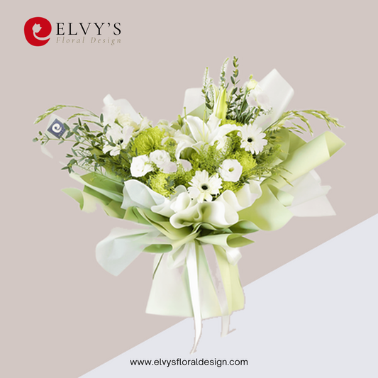 Margot's Garden – Casa Blanca Lily Bouquet | Elvy's Floral Design