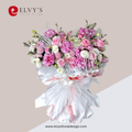 Pink Blossom – Luxury Peony Signature Bouquet | Elvy's Floral Design
