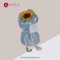 Sun Burst – Single Sunflower Bouquet | Elvy's Floral Design