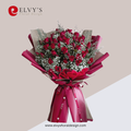 Upsdell Red – Local Rose Bouquet | Elvy's Floral Design