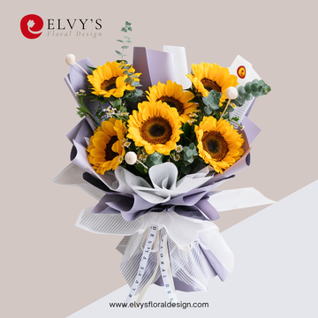Hello Yellow – Sunflower Bouquet