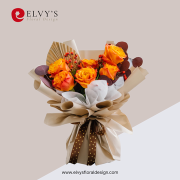 Zinnia – Ecuadorian Rose Bouquet