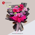 Vitara Lilac – Gerbera & Carnation Bouquet - Elvy's Floral Design