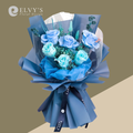 Hugs and Kisses – Dried Flower Bouquet - Elvy's Floral Design