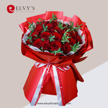 Velar – Two Dozen Ecuadorian Rose Bouquet