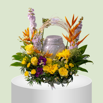 Paradise Found – Sympathy Urn Arrangement