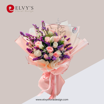 Pink Swirl – Philippine Rose Bouquet