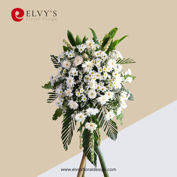 Affinity – 4ft Gerbera & Mum Sympathy Spray