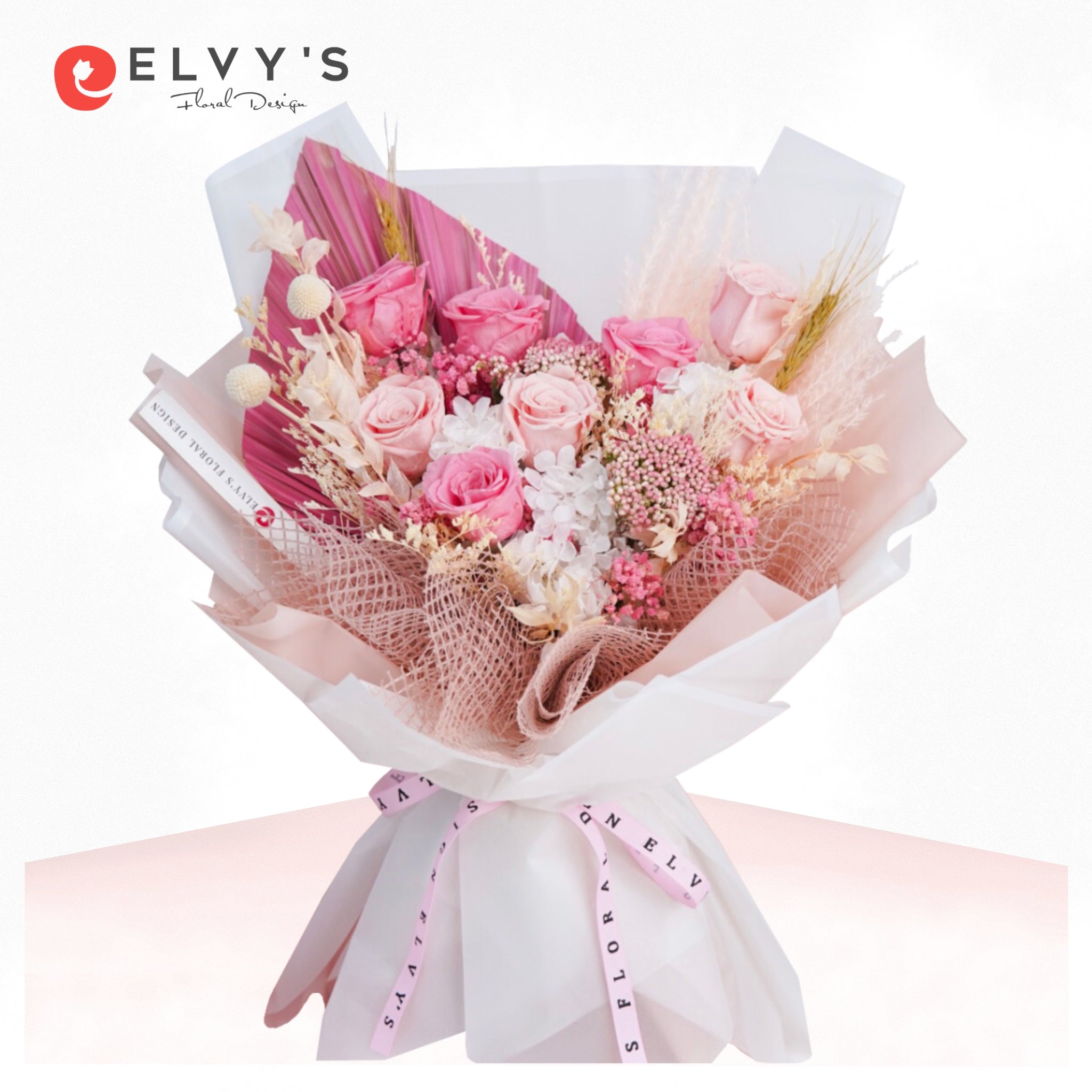 Ballerina Bouquet Showcases | Elvy's Floral Design