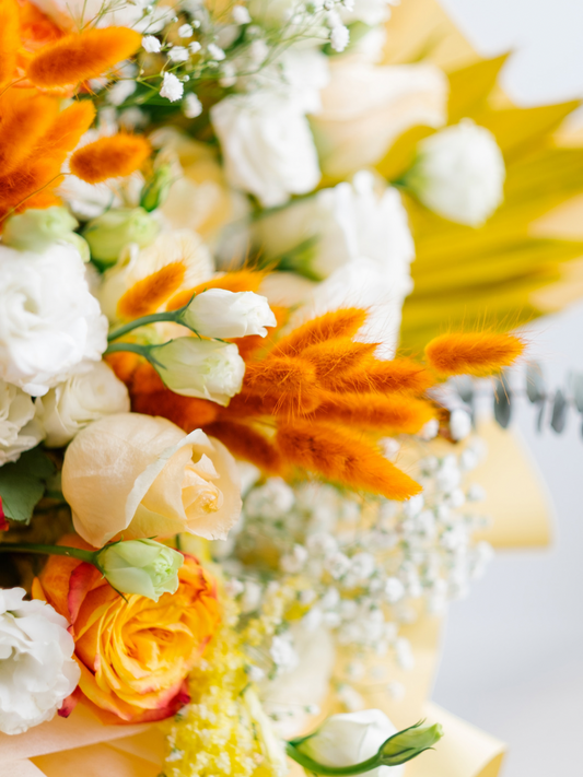 Sun-Kissed – Radiant Mixed Bouquet - Elvy's Floral Design