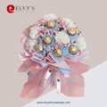 Dreamy – Rose & Ferrero Rocher Bouquet | Elvy's Floral Design