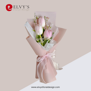 Elise – Holland Tulip Bouquet | Elvy's Floral Design
