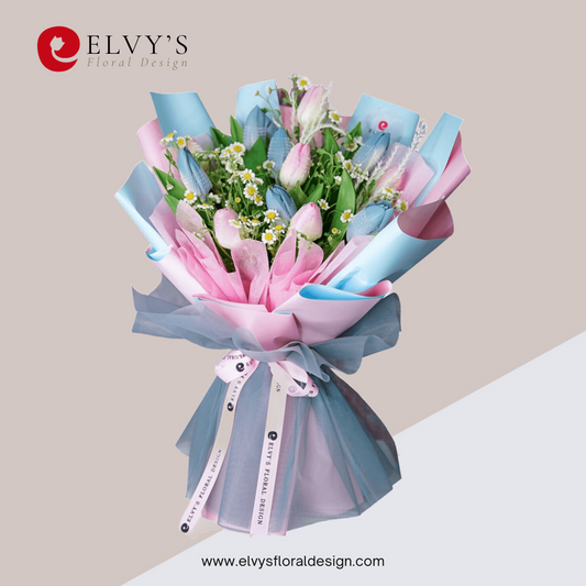 Great Falls – Holland Tulip Bouquet | Elvy's Floral Design